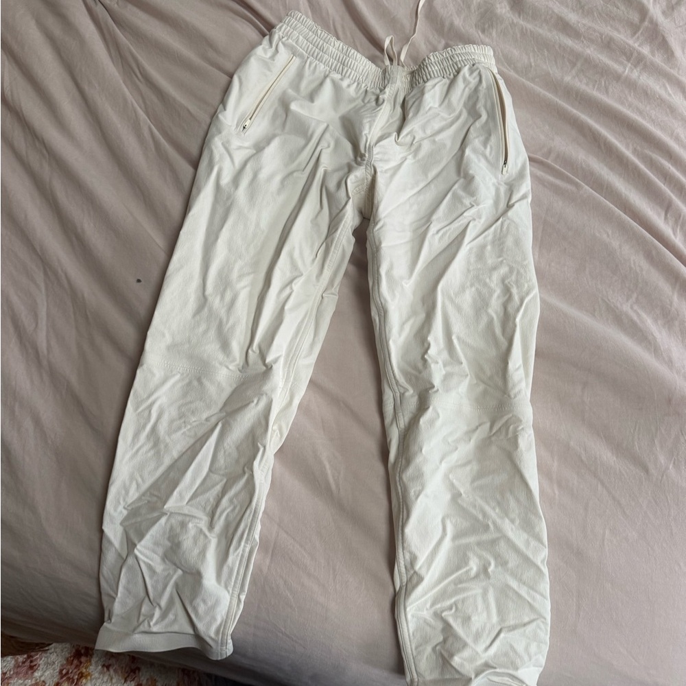 White Jogger Pants